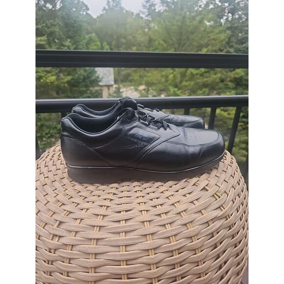 SAS Time Out Mens Black Leather Tripad Comfort Walking Shoes Size 12 M USA - Picture 1 of 15